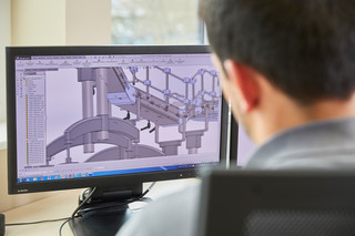 Fördertechnik engineered State of the Art - mithilfe neuster 3D CAD Software
